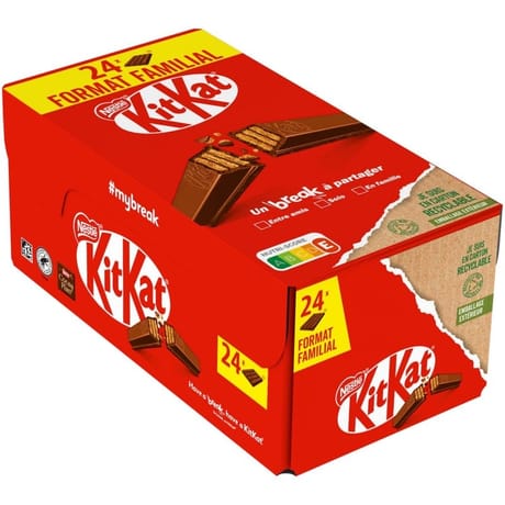 Kitkat barres x24 996g