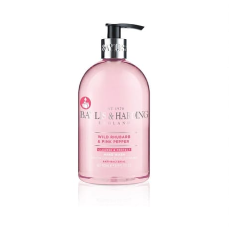 Baylis & harding savon liquide pour les mains wild rhubarb & pink pepper 500ml