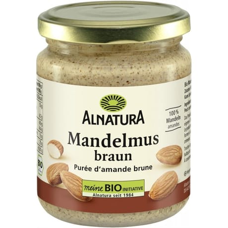 Alnatura purée d'amande brune bio 250g