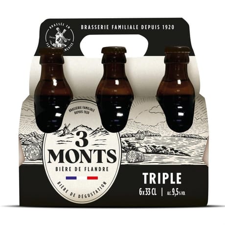 3 mont triple pack 6x33cl 9.5%vol