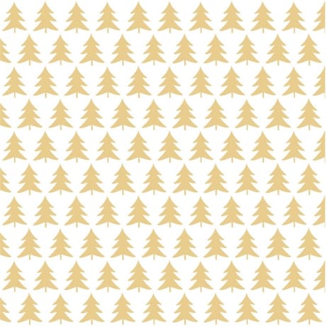 20 serviettes 40x40cm magie de noel or