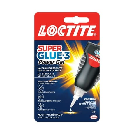 Loctite colle super glue-3 power flex gel control 3g