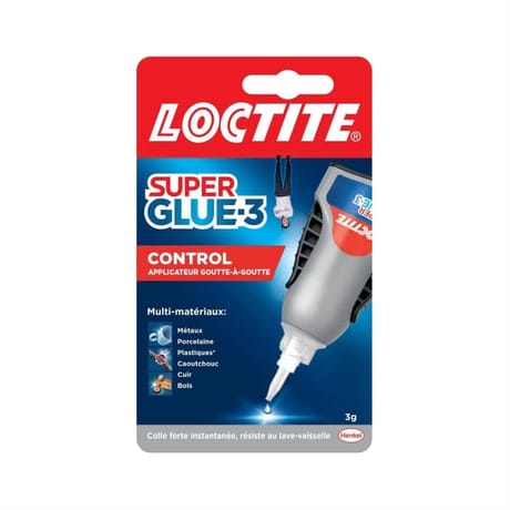 Loctite colle super-glue 3 control 3g