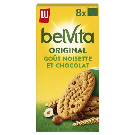 Lu belvita goût noisette et chocolat 400g