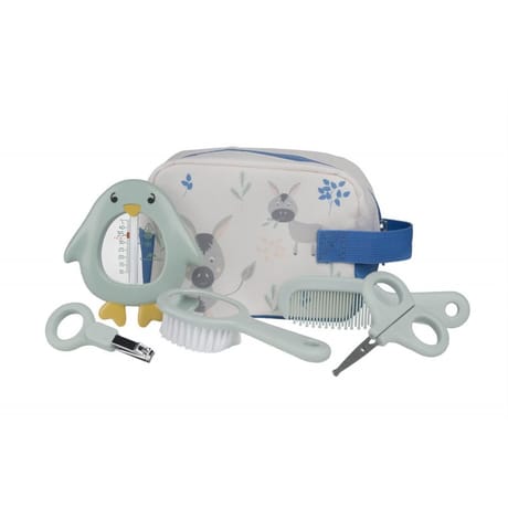 Set de toilette trousse souple lovely donkey vert - Bébé Confort