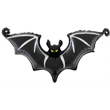 Ballon mylar chauve souris noir