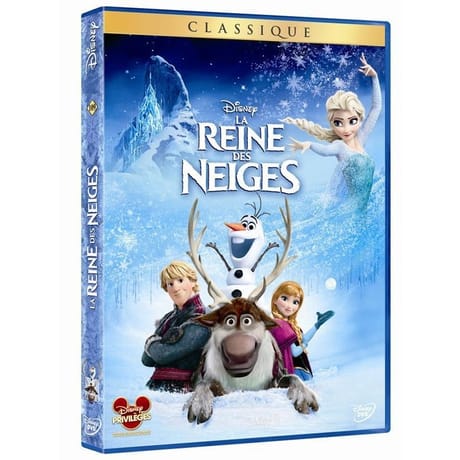 Dvd la reine des neiges