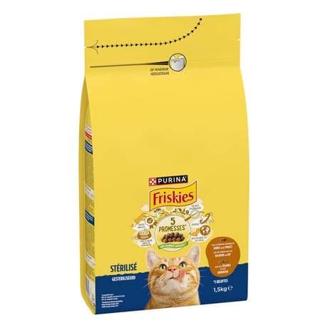 Friskies special chat stérilisé  dinde 1.5kg