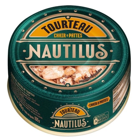 Nautilus crabe tourteau 105g