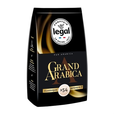 Legal grand arabica classique dosettes x54 - 375g