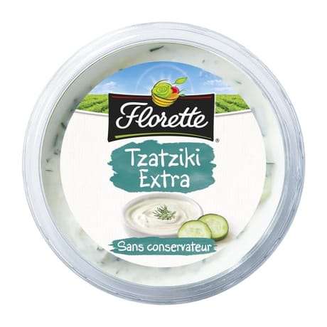 Florette tzatziki au concombre frais et à l'aneth 175g