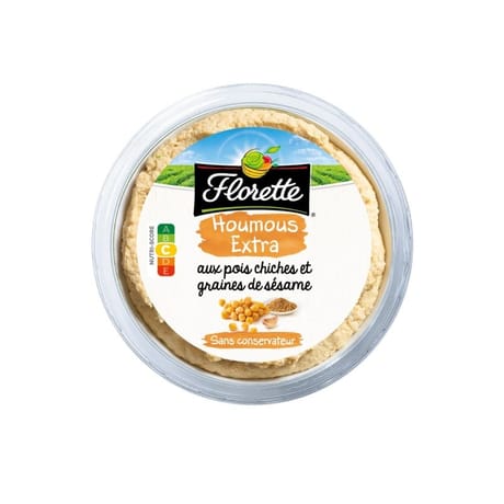 Florette houmous aux graines de sésame 175g