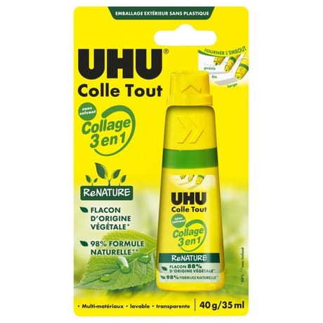 Uhu colle tout 3en1 sans solvant 35ml