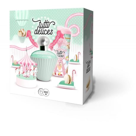 Tutti délice macaron amande coffret pour femme-eauc de toilette vapo 50ml