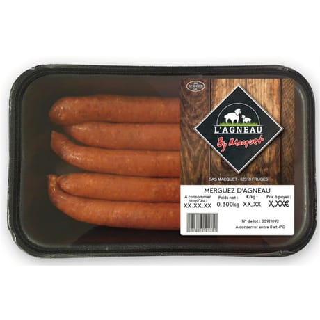 Merguez d'agneau 300g