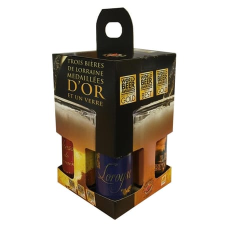 Bière coffret Word Award + verre