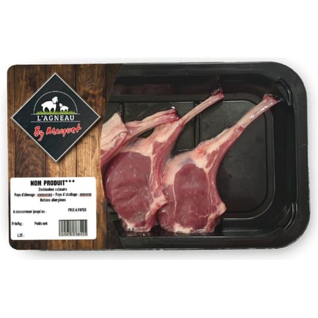 Agneau cotelines*** a griller