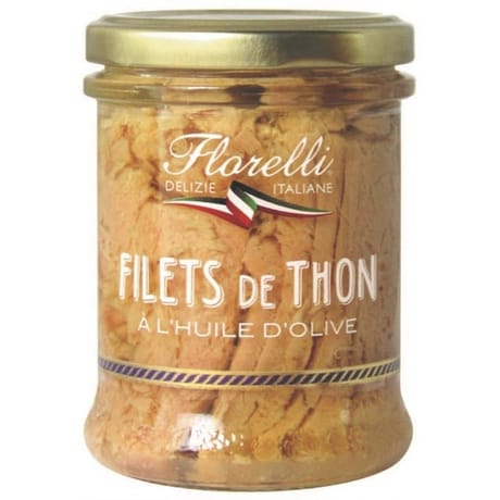 Florelli filets de thon a l'huile d'olive 200g