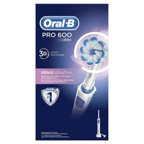 Oral B pro600 sensitive brosse à dents électrique