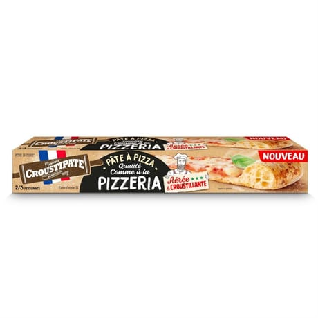 Croustipate pâte à pizza qualité comme à la pizzeria 300g