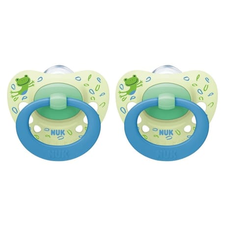 2 sucettes new classic silicone 18-36 mois mixte Nuk