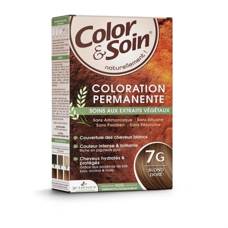 3 chênes Color & soin Coloration blond dore 7G x1