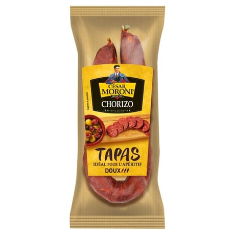 Cesar Moroni chorizo Tapas doux 180g