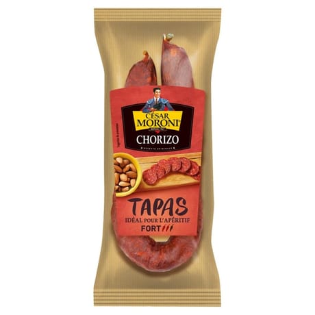 Cesar Moroni chorizo tapas fort 180g