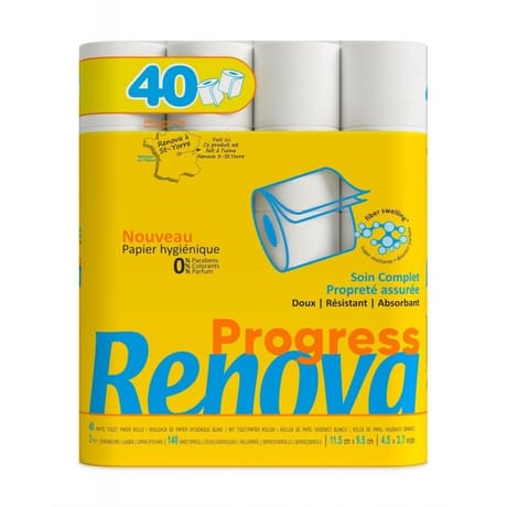 Renova papier hygiènique progress x40
