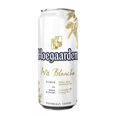 Hoegaarden bière blanche la boite 50 cl 4,9% Vol.