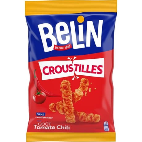 Belin croustilles tomate chili 138g
