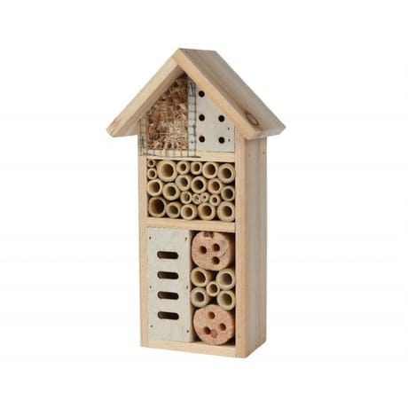 Hotel a insectes 13x8x26cm naturel
