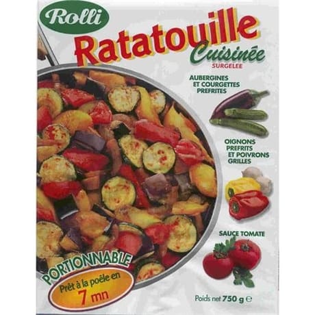 Rolli ratatouille cuisinée 750g