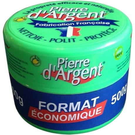 Lisere vert pierre d'argent naturelle 500 g