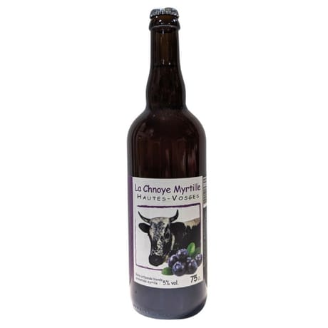 La chnoye myrtille 75cl 5%vol