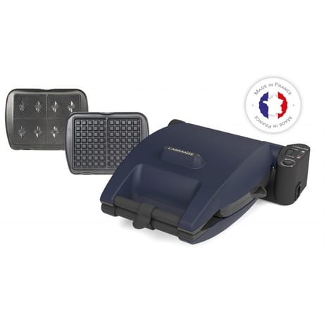 Lagrange gaufrier prenium + 2 plaques gaufres et gaufrettes 019242