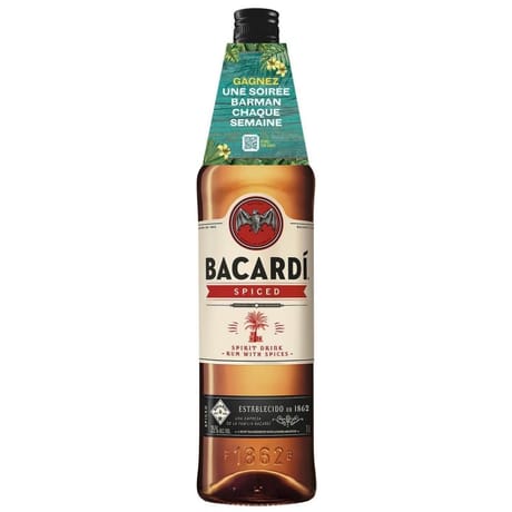 Bacardi spiced 70cl - 35°  - edition limitee fa