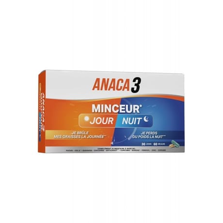 Anaca3 minceur jour/nuit gelules x60