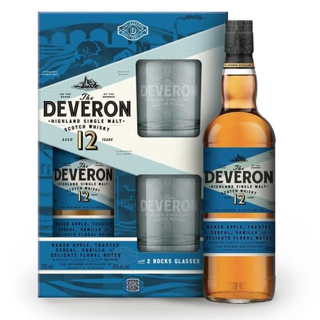 The deveron 12 ans 70cl 40%vol + coffret 2 verres
