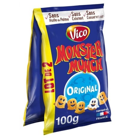 Vico monster munch salé format spécial 2x100g