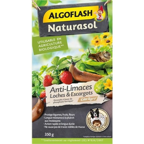 Algoflash Naturasol anti-limaces uab 350 g