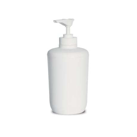 Distributeur savon plastique blanc