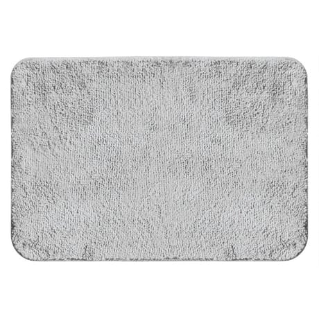 Tapis microfibres uni 45x75 iceberg