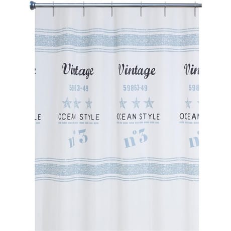 Arvix rideau de douche peva 180x200 imprimes assortis