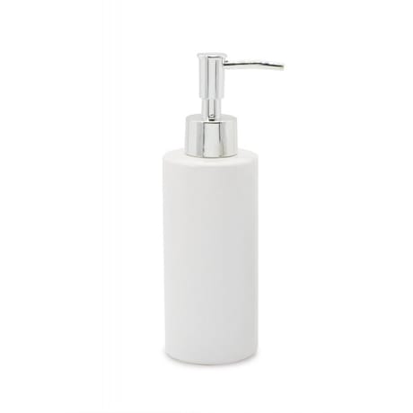 Distributeur savon céramique blanche