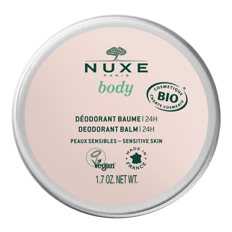 Nuxe body déodorant baume 24h bio 50g