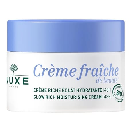Nuxe crème fraîche  de beauté crème riche eclat hydratante bio 50ml