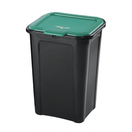Poubelle de tri selectif 45 litres cv vert