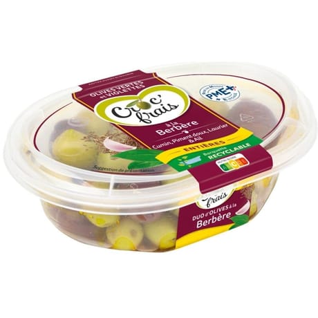 Olives entières à la berbère 250g