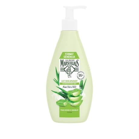 Le petit marseillais lait soin hydratant apaisant aloe vera bio 400ml